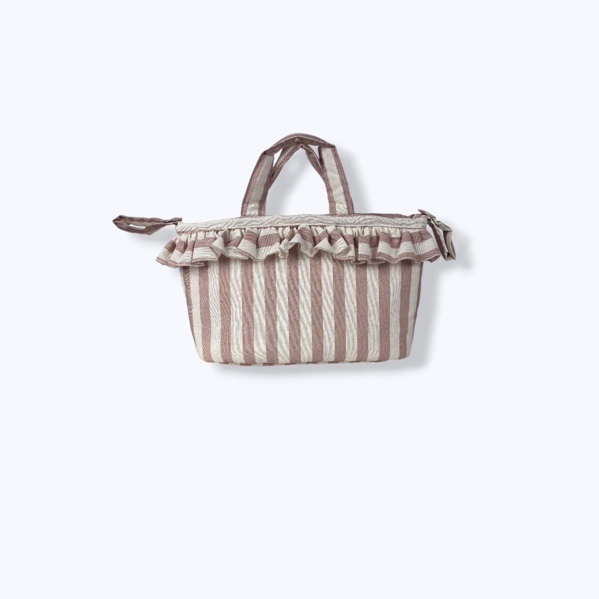 image00005 Bolso Nido Loneta Rayas Volante - Imagen 1